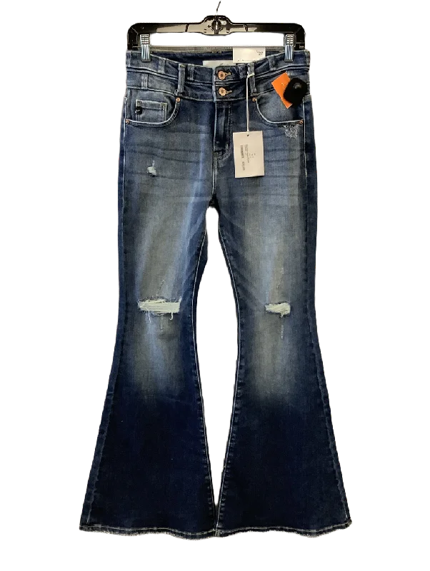 Jeans Flared By Kancan  Size: 4 Modern Men's Geometric