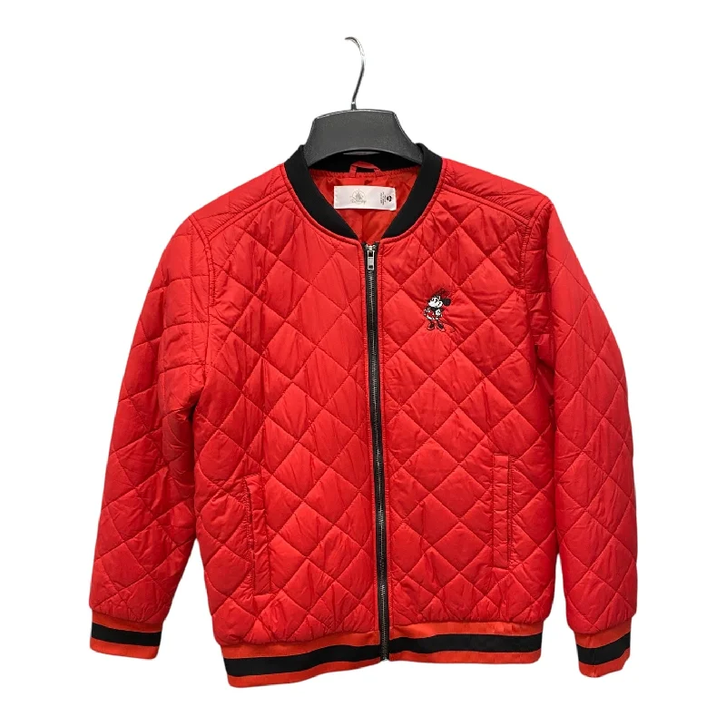 Coat Puffer & Quilted By Disney Store In Red, Size:M Elegant Men's Cashmere