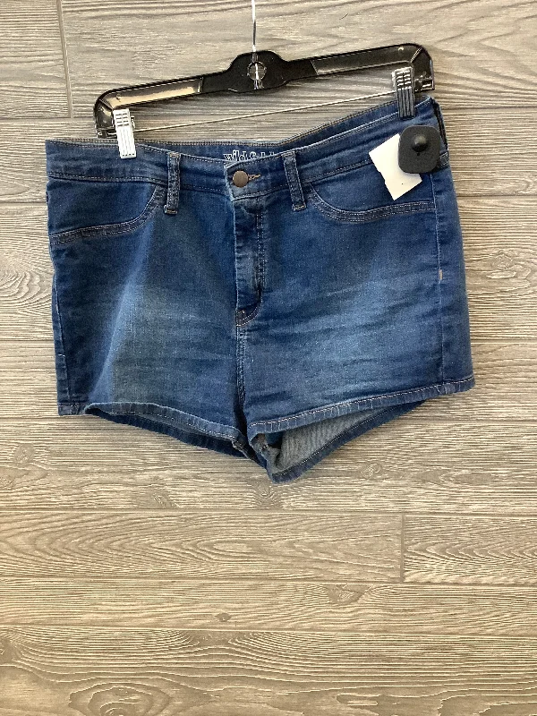 Shorts By Wild Fable In Blue Denim, Size: 14 Minimalist Men's Casual 