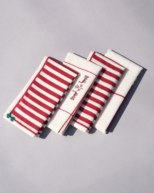 Mizo Napkins (Set of 4) Masculine Men's 
