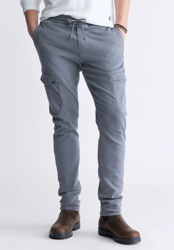 Slim Tapered Jim Men's Freedom Flex Drawstring Pants, Graphite - BM26010 Refined Men's Hand Slim Tapered Jim Men's Freedom Flex Drawstring Pants, Graphite - BM26010 Refined Men's Hand