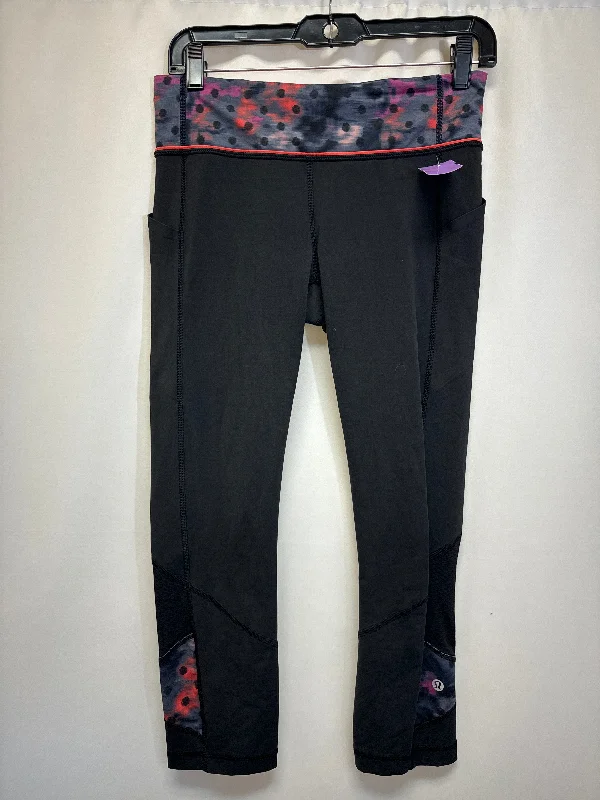 Athletic Leggings By Lululemon  Size: 6 Sleek Men's Metallic