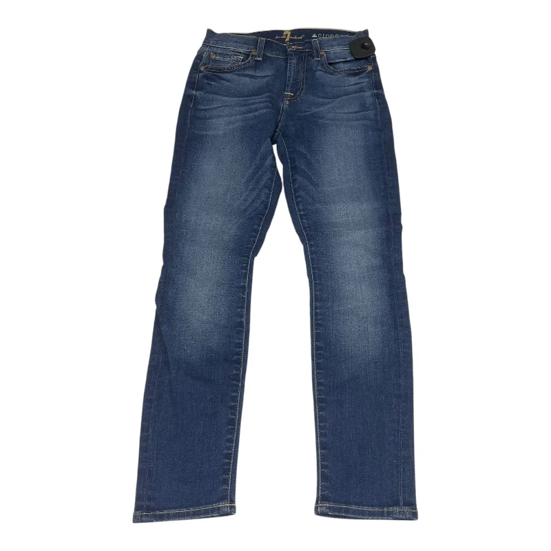 Jeans Designer By 7 For All Mankind  Size: 0 Trendy Men's Bucket