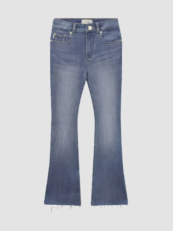 Girls Claire Bootcut High Rise Jean In Parula Trendy Men's Bucket