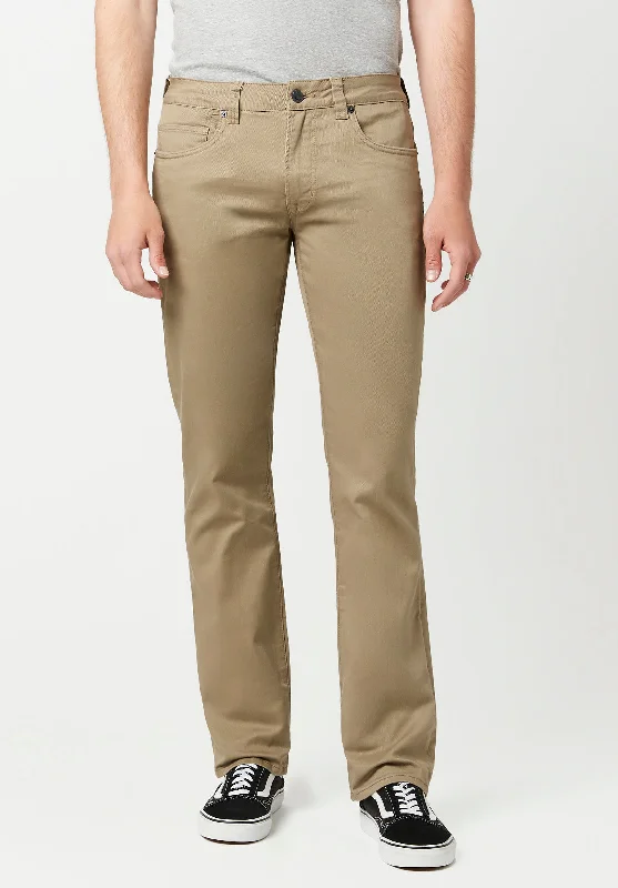 Straight Six Men's Twill Pants in Tan - BM16083 Lumberjack