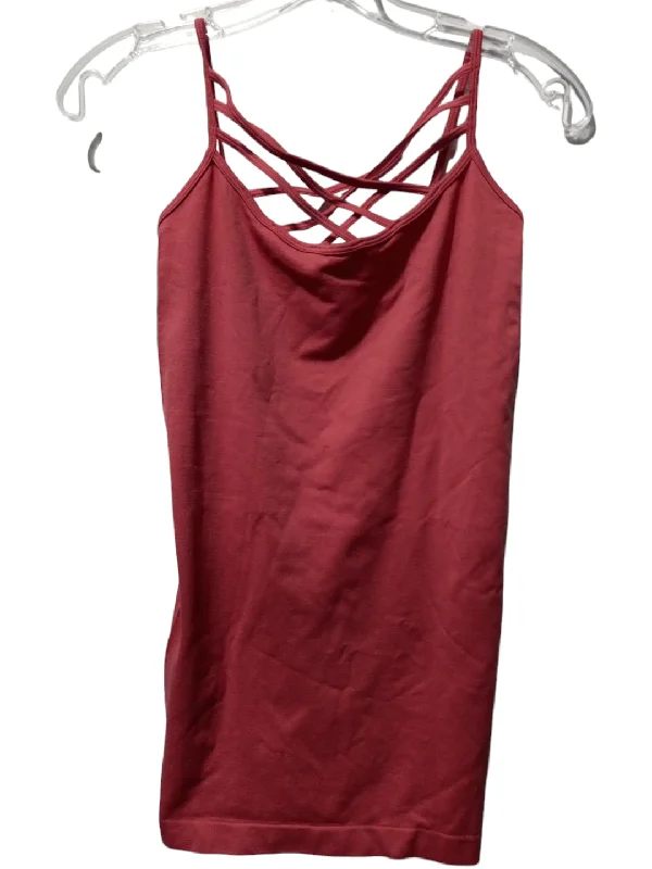 Pink Athletic Tank Top Zenana Outfitters, Size S Adventure