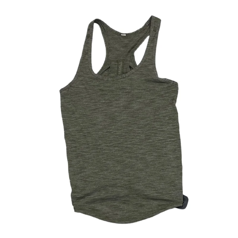 Green Athletic Tank Top Lululemon, Size M Edgy Men's Punk