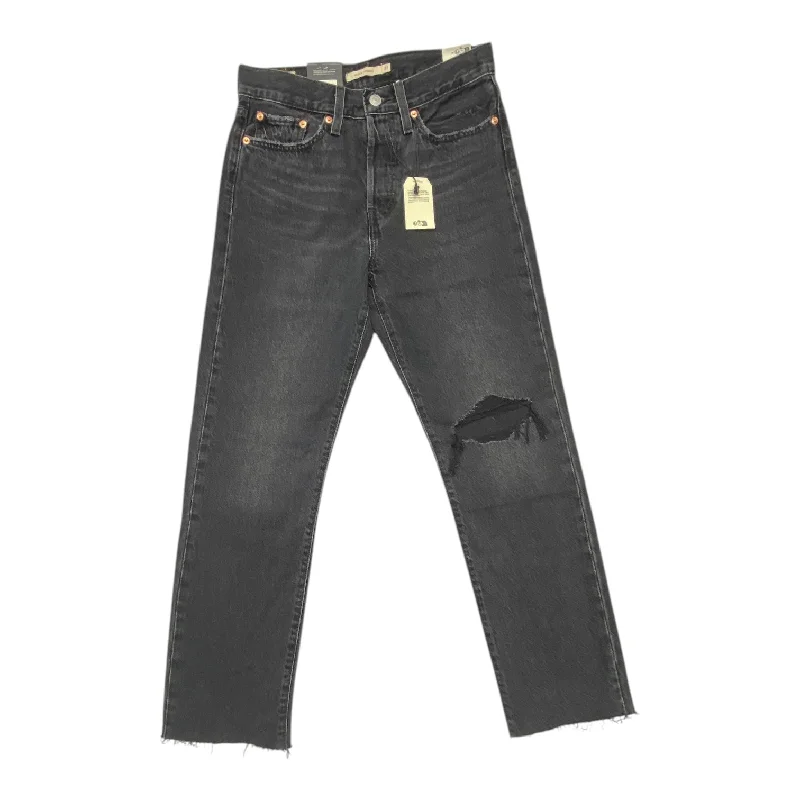 Jeans Straight By Levis In Grey, Size:4 Modern Men's Tech