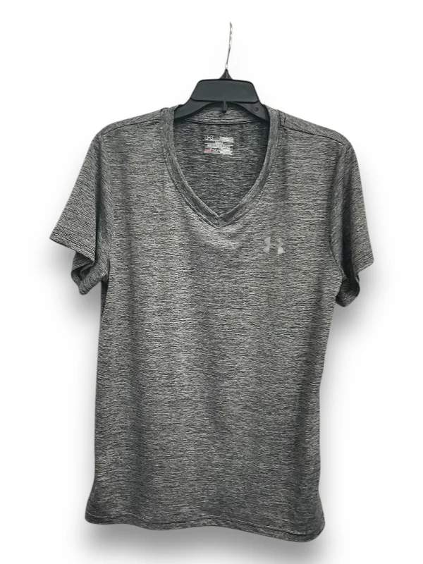 Athletic Top Short Sleeve By Under Armour In Grey, Size: Xxl Dapper Men's Bow