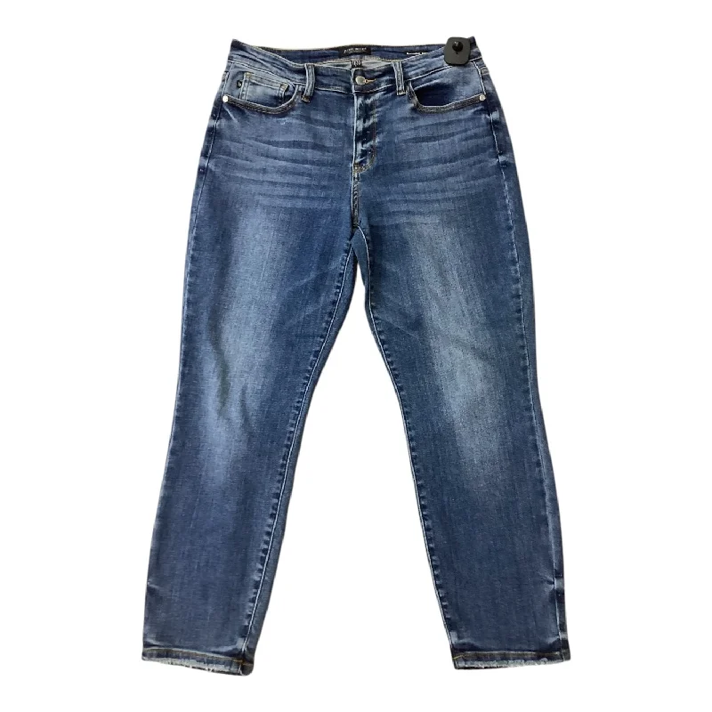 Jeans Boyfriend By Judy Blue In Blue Denim, Size: 10 Elegant Men's Cashmere