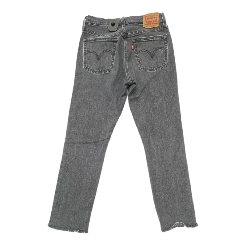 Jeans Skinny By Levis In Grey, Size:2 Vintage Men's 1970S Disco