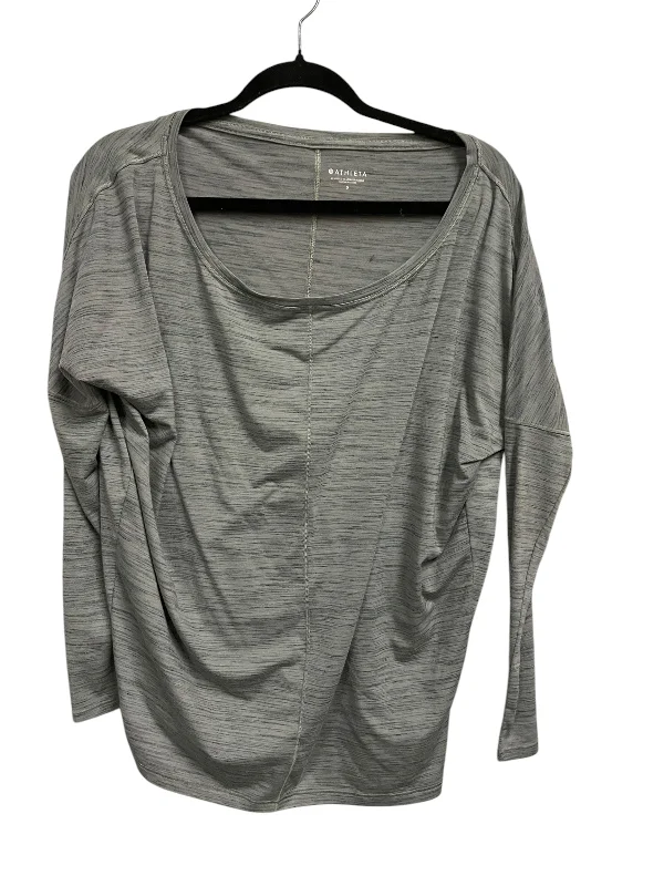 Athletic Top Long Sleeve Crewneck By Athleta In Green, Size: S Monochromatic Office Style Athletic Top Long Sleeve Crewneck By Athleta In Green, Size: S Monochromatic Office Style
