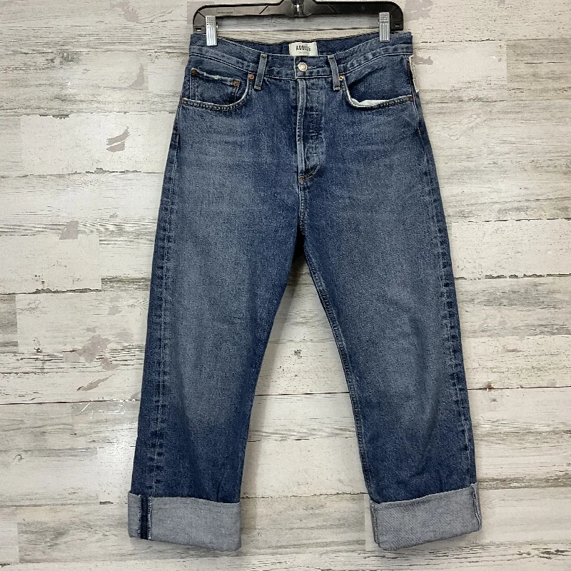 Jeans Boyfriend By Agolde  Size: 2 Unique Men's Upcycled