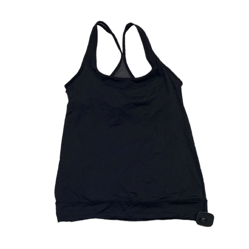 Black Athletic Tank Top Lululemon, Size 8 Sporty Men's Athleisure 
