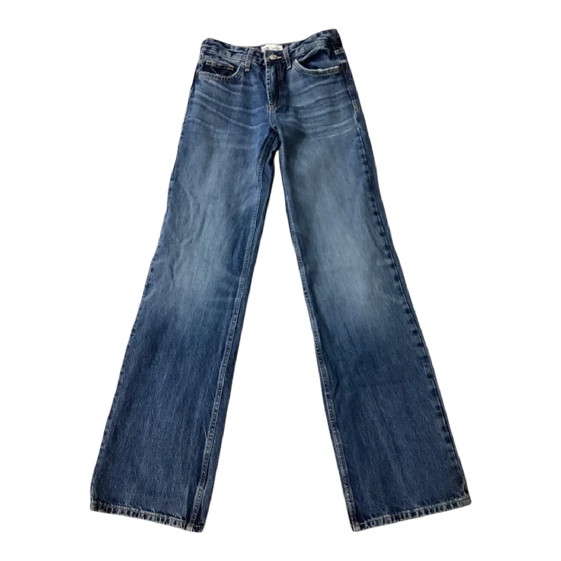 Jeans Wide Leg By Zara In Blue Denim, Size: 2 Rugged Men's Outdoor 