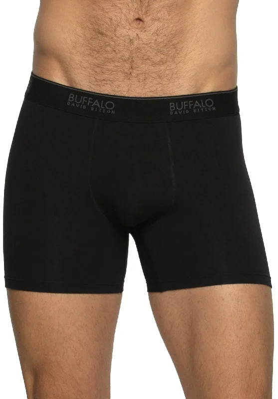Men's 3-pack Boxers in Black Elegant Men's Cashmere