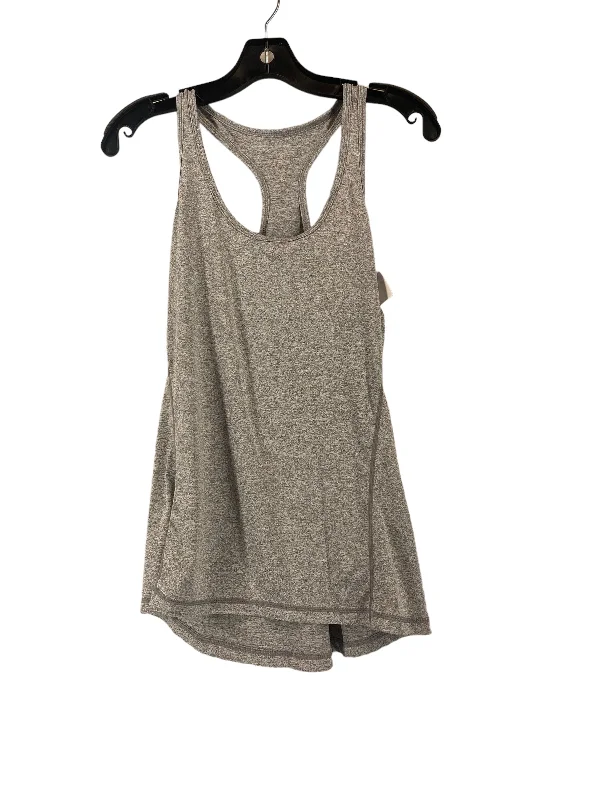 Grey Athletic Tank Top Clothes Mentor, Size M Adventure