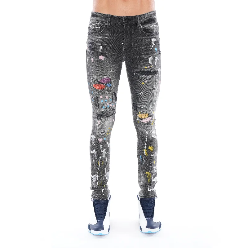 PUNK SUPER SKINNY IN BURST Elegant Men's Formal 