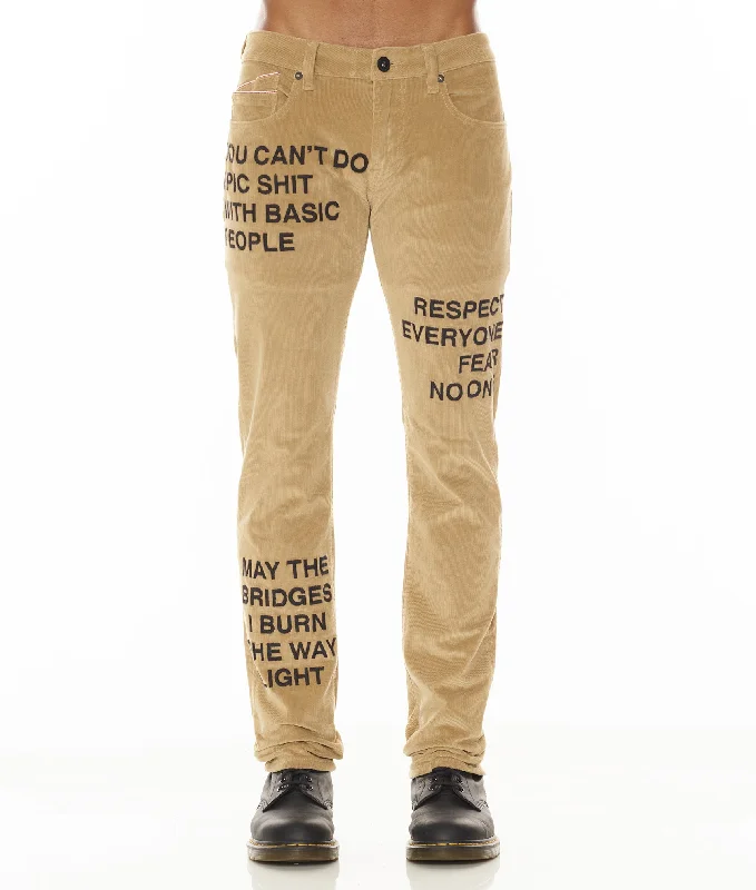 ROCKER SLIM IN BEIGE Refined Men's Classic 