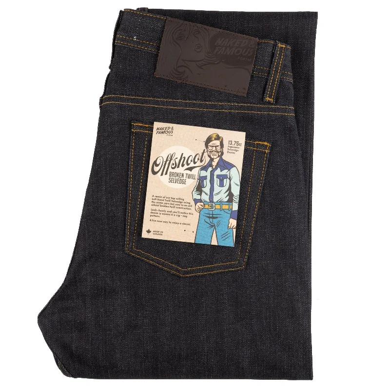Weird Guy - Offshoot Broken Twill Selvedge Youthful Men's Pop