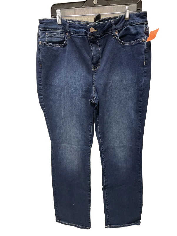 Jeans Straight By Not Your Daughters Jeans  Size: 16 Earthy Men's Hemp