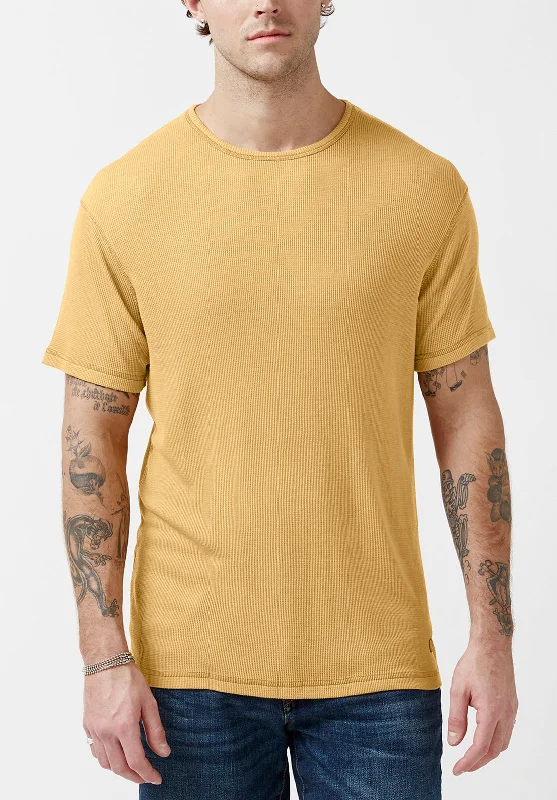 Kabut Tan Short-Sleeve Men’s Top - BM23994 Dynamic Men's Glow
