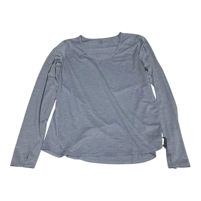 Athletic Top Long Sleeve Crewneck By Athleta In Purple, Size: Xl Elegant Men's Cashmere